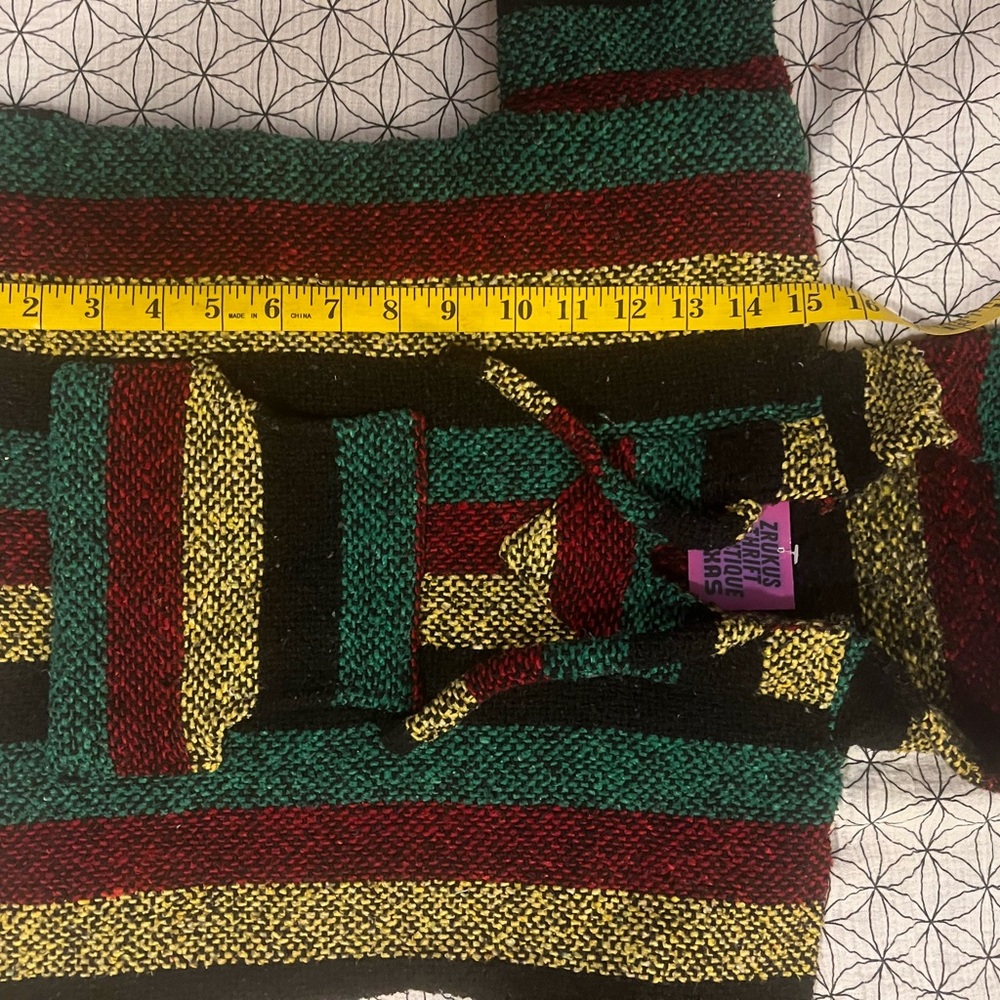 Toddler Rasta poncho - Picture 4 of 4